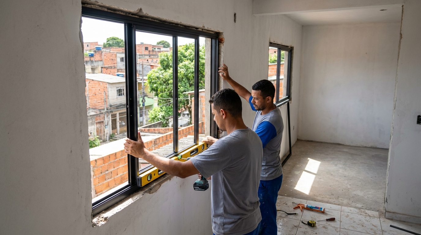 Produção de Portas e Janelas em Duque de Caxias‑RJ